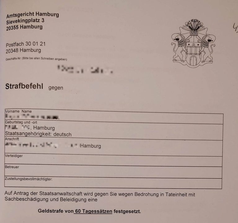 Hausdurchsuchung in Hamburger Wohnung