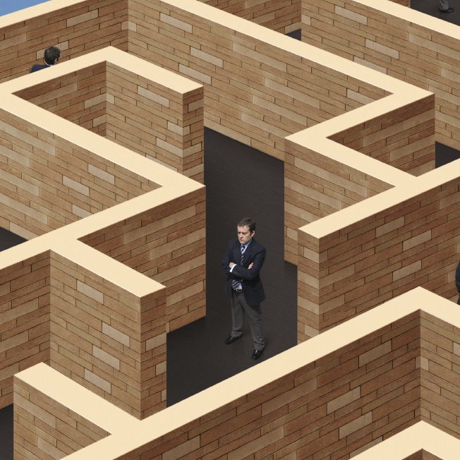 Ein Labyrinth